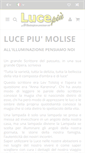 Mobile Screenshot of lucepiumolise.com